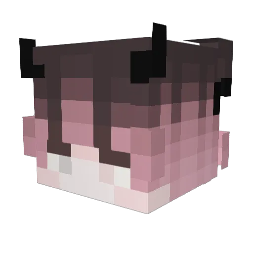 iRyZe_ Minecraft avatar head, 3D render