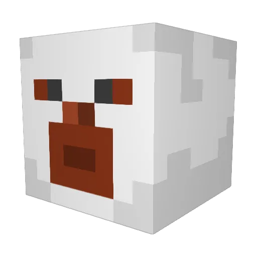iSaul_ Minecraft avatar head, 3D render