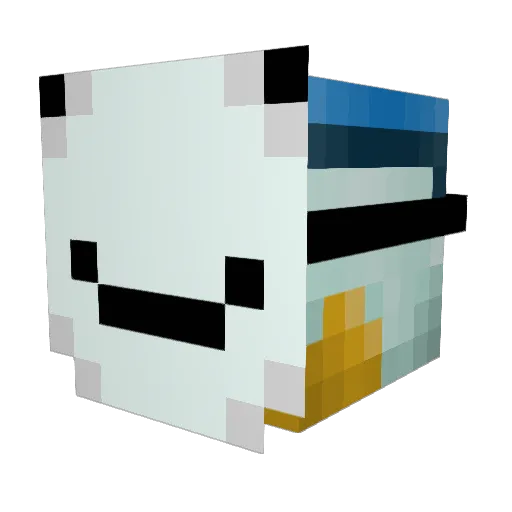 iScOpE989 Minecraft avatar head, 3D render