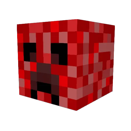 iSentinell Minecraft avatar head, 3D render