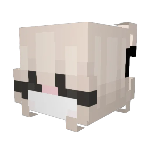 iSimpOnDudes Minecraft avatar head, 3D render