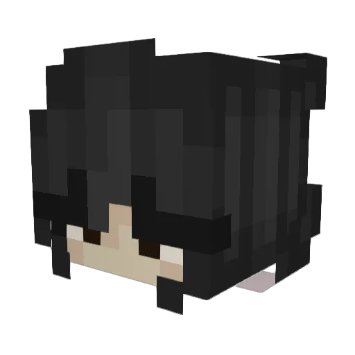 iSimplyxKay Minecraft avatar head, 3D render