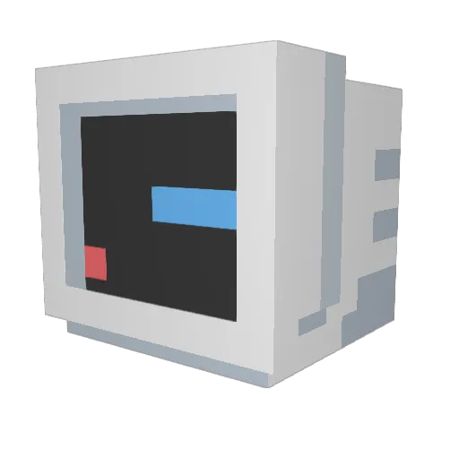 iSmackwell Minecraft avatar head, 3D render