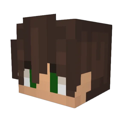 iSmitherz Minecraft avatar head, 3D render