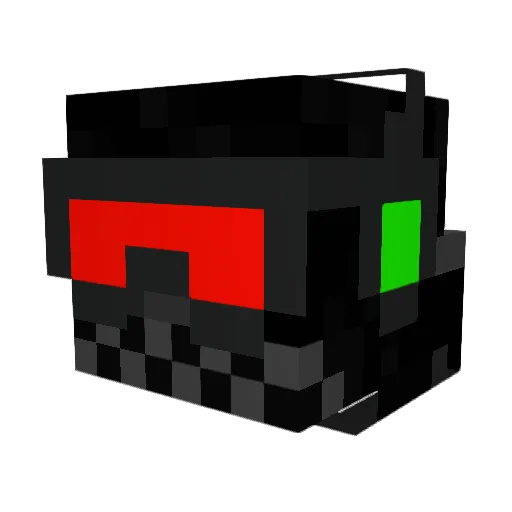 iSnipedAce Minecraft avatar head, 3D render