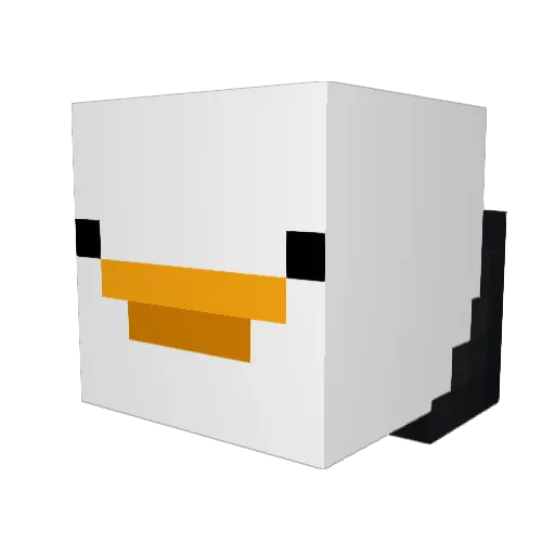 iSoDelusional Minecraft avatar head, 3D render