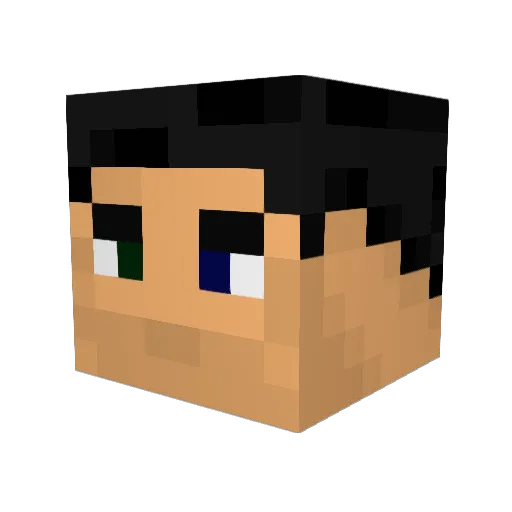 iSoldYourDiamond Minecraft avatar head, 3D render