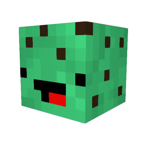 iSquirtleTurtle_ Minecraft avatar head, 3D render