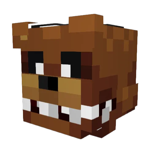 iStealthNiinja Minecraft avatar head, 3D render