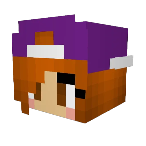 iStone248 Minecraft avatar head, 3D render