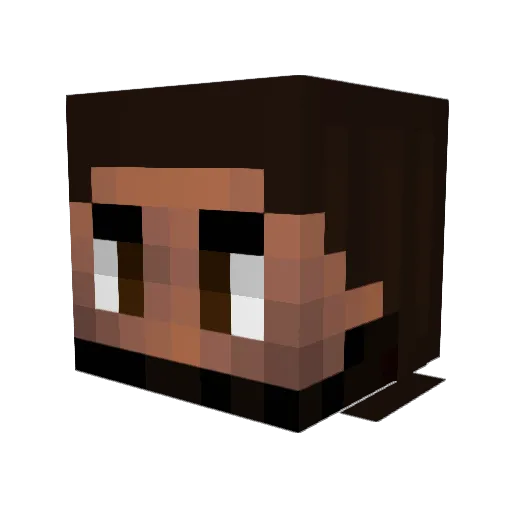 iSweak__ Minecraft avatar head, 3D render
