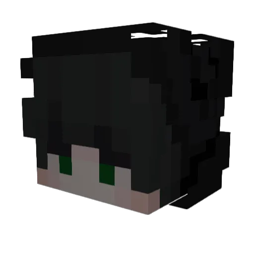 iSweqty Minecraft avatar head, 3D render