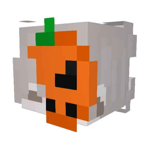 iSxngreYL Minecraft avatar head, 3D render