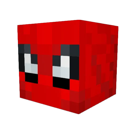 iTHRD Minecraft avatar head, 3D render