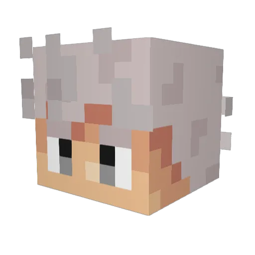 iTZz_KiLLeRXx Minecraft avatar head, 3D render