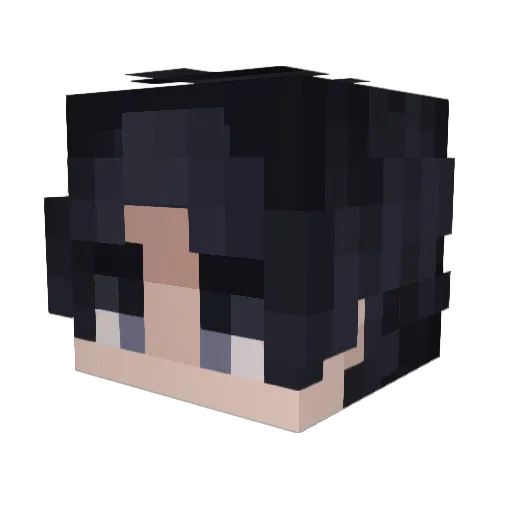 iTakt Minecraft avatar head, 3D render