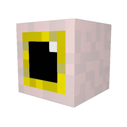 iTalali Minecraft avatar head, 3D render