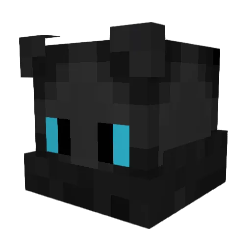 iTheBastian Minecraft avatar head, 3D render