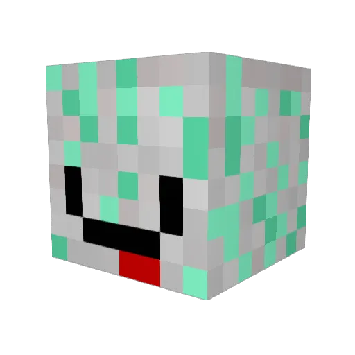 iThiago0 Minecraft avatar head, 3D render