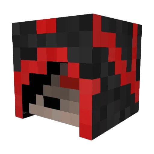 iToxic_Meltdown Minecraft avatar head, 3D render