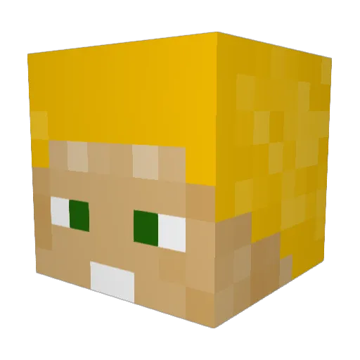 iToxic_TN Minecraft avatar head, 3D render