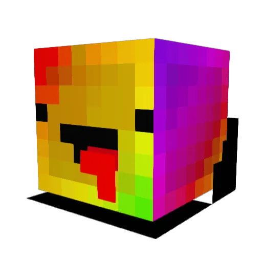 iTruePvP Minecraft avatar head, 3D render