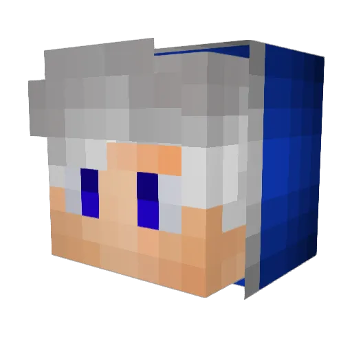 iTsSentinel_ Minecraft avatar head, 3D render