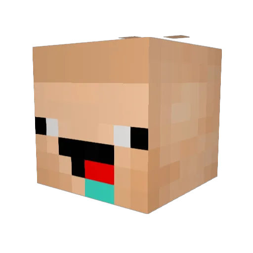 iTs_Bross Minecraft avatar head, 3D render