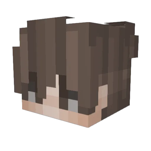 iTurkishPlayerTP Minecraft avatar head, 3D render