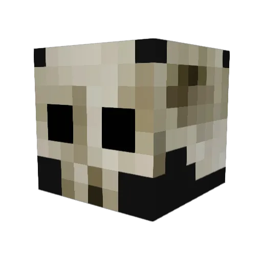 iTweeZi Minecraft avatar head, 3D render