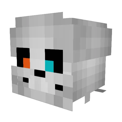 iTylerhamrick_01 Minecraft avatar head, 3D render