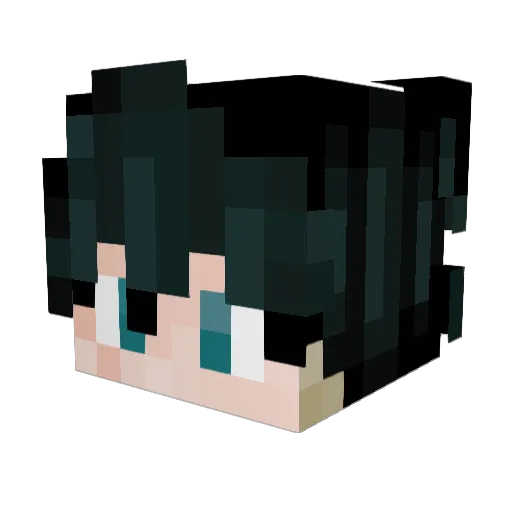 iTz1ce2129 Minecraft avatar head, 3D render