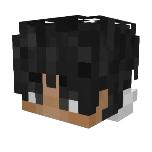 iTzAdrianG_ Minecraft avatar head, 3D render