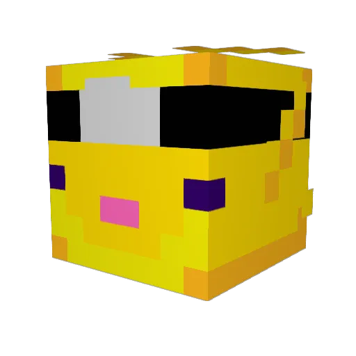 iTzAlanGTF812 Minecraft avatar head, 3D render