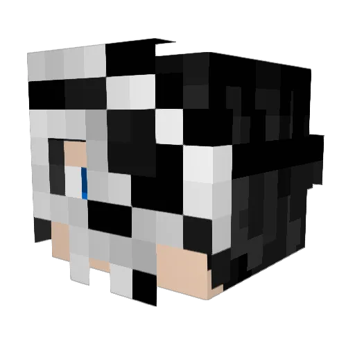 iTzColin15 Minecraft avatar head, 3D render