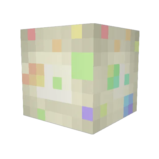 iTzDennis Minecraft avatar head, 3D render