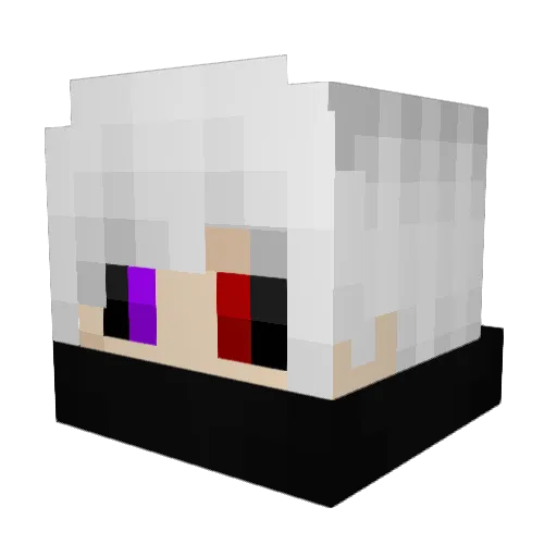 iTzDimkAaa_ Minecraft avatar head, 3D render