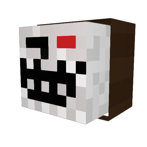 iTzFelin Minecraft avatar head, 3D render