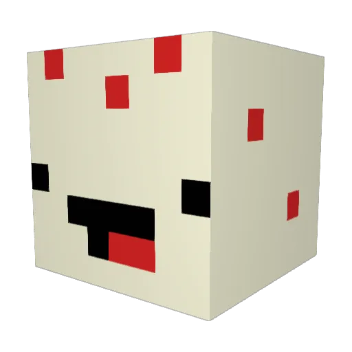 iTzJohnnyGat Minecraft avatar head, 3D render