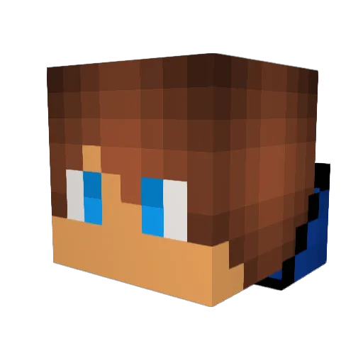 iTzMe_Ian Minecraft avatar head, 3D render