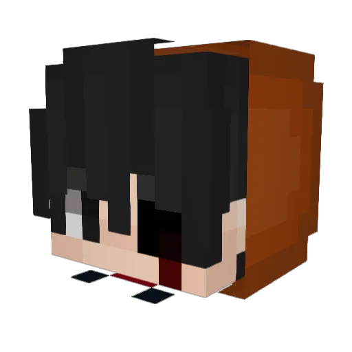 iTzMichael_YT Minecraft avatar head, 3D render