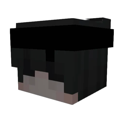 iTzMisha Minecraft avatar head, 3D render