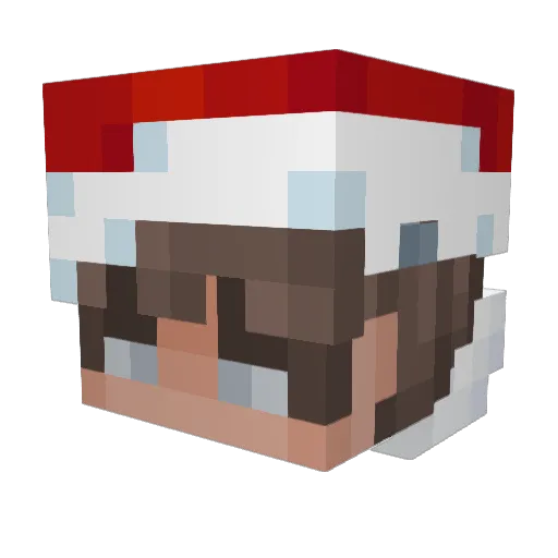 iTzMizoK Minecraft avatar head, 3D render