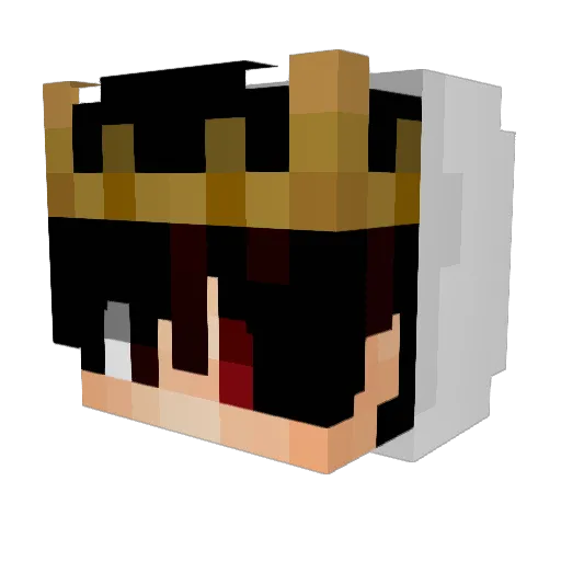 iTzMyh4cks Minecraft avatar head, 3D render