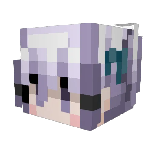 iTzOriginal117 Minecraft avatar head, 3D render
