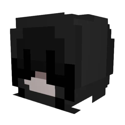 iTzRhu Minecraft avatar head, 3D render