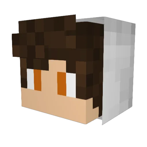 iTz_Be4st Minecraft avatar head, 3D render