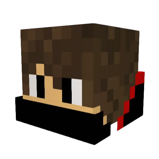 iTz_Christoph02 Minecraft avatar head, 3D render