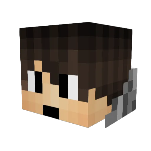 iTz_GermanPvP Minecraft avatar head, 3D render