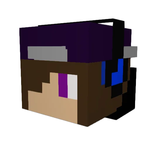 iTz_Hyperion Minecraft avatar head, 3D render
